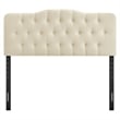 Annabel Premium Linen Blend Queen Headboard in Linen