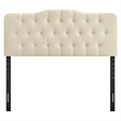 Annabel Premium Linen Blend Full Headboard in Linen