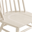 Alvar Spindle Back Dining Side Chairs Set of 2 in White Wash