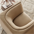 Modway Hilda Curved Back Performance Velvet Upholstered Armchair in Taupe