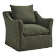 Somerset Linen Blend Armchair in Sage