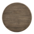 Tori 31 Inch Round Outdoor Indoor and Outdoor Wood Coffee Table in Weathered Walnut