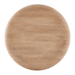 Tori 20 Inch Round Indoor and Outdoor Side Table in Oak