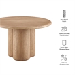 Tori 48 Inch Round Indoor and Outdoor Dining Table in Oak