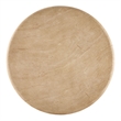 Tori 48 Inch Round Indoor and Outdoor Dining Table in Travertine
