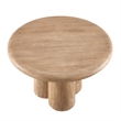 Tori 31 Inch Round Indoor and Outdoor Coffee Table in Oak