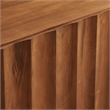 Sorren 72 Inch Scalloped Wood 4-Door Sideboard in Walnut