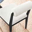 Kai Fabric Dining Chair Set of 2 in Salt