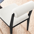 Kai Fabric Dining Chair Set of 2 in Salt