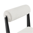 Kai Fabric Dining Chair Set of 2 in Salt