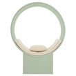 Aperture Round Alcove Accent Chair in Sage Ivory