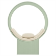 Aperture Round Alcove Accent Chair in Sage Ivory