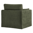 Wellfleet Slipcovered Linen-Blend Armchair in Sage