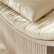 Aperture Round Alcove Accent Chair in Natural Ivory