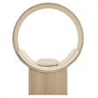 Aperture Round Alcove Accent Chair in Natural Ivory