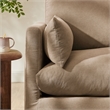 Wellfleet Slipcovered Linen-Blend Armchair in Almond