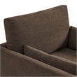Wellfleet Slipcovered Linen-Blend Armchair in Cocoa