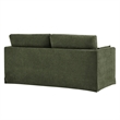 Wellfleet Slipcovered Linen-Blend Loveseat in Sage