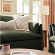 Wellfleet Slipcovered Linen-Blend Loveseat in Sage