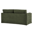 Wellfleet Slipcovered Linen-Blend Loveseat in Sage
