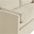 Wellfleet Slipcovered Linen-Blend Loveseat in Linen