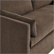 Wellfleet Slipcovered Linen-Blend Loveseat in Cocoa