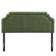 Magnolia Upholstered Fabric King Size Headboard in Foliage
