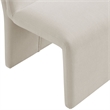 Emory Upholstered Fabric Dining Side Chair Set of 2 in Salt