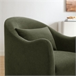 Bardot Slipcovered Linen Blend Accent Chair in Sage