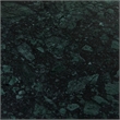 Amistad 86 Inch Marble Dining Table in Walnut Green Marble