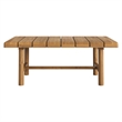 Eleni 4-Piece Outdoor Teak Wood Sofa Set in Natural Sail