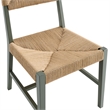 Bodie Wood Dining Chair Set of 2 in Light Gray Natural