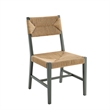 Bodie Wood Dining Chair Set of 2 in Light Gray Natural