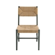 Bodie Wood Dining Chair Set of 2 in Light Gray Natural