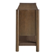 Taschen 4-Door Wood Sideboard Cabinet in Walnut Brown