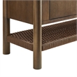 Taschen 4-Door Wood Sideboard Cabinet in Walnut Brown