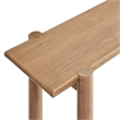 Taschen Console Table in Weathered Oak