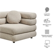 Modway Jubilee Upholstered Modular Corner Chair in Linen
