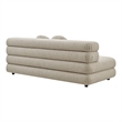 Jubilee Upholstered Modular Armless Loveseat in Linen