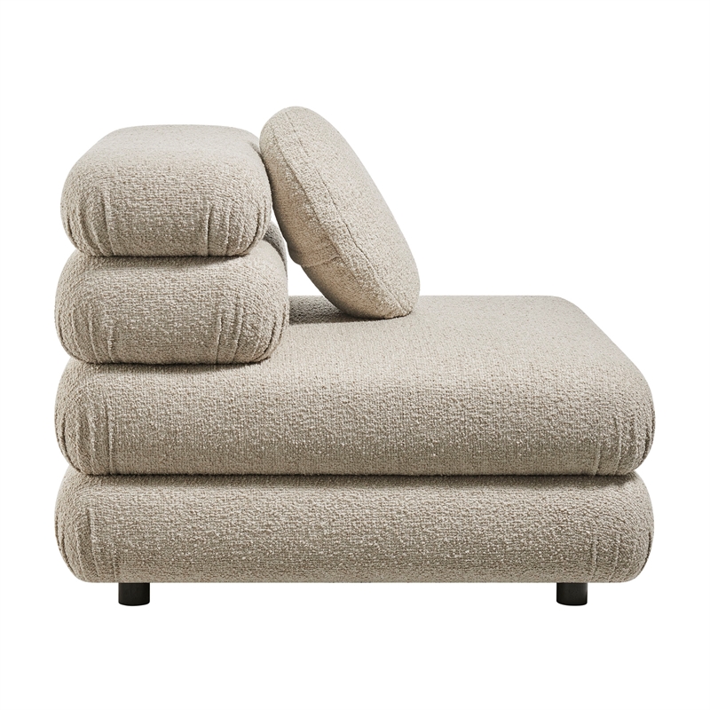 Jubilee 3-Piece Upholstered 3-Piece Modular Sofa Set in Linen