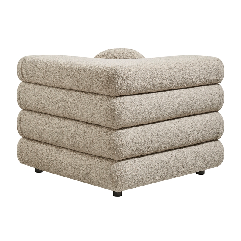 Jubilee 3-Piece Upholstered 3-Piece Modular Sofa Set in Linen