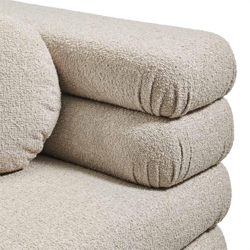 Jubilee 3-Piece Upholstered 3-Piece Modular Sofa Set in Linen