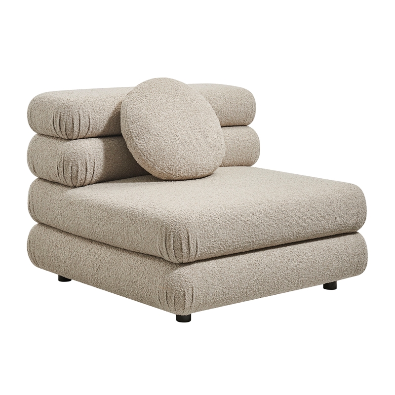Jubilee 3-Piece Upholstered 3-Piece Modular Sofa Set in Linen