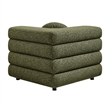 Jubilee 3-Piece Upholstered 3-Piece Modular Sofa Set in Olive