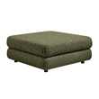 Jubilee 4-Piece Upholstered Modular Sofa Set in Olive