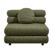 Jubilee 5-Piece Upholstered Modular L-Shaped Sofa Set in Olive