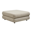 Jubilee 4-Piece Upholstered Modular Sofa Set in Linen