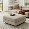 Modway Jubilee Upholstered Ottoman in Linen