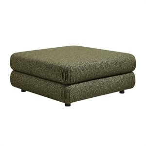 Modway Jubilee Upholstered Ottoman in Olive