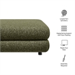 Modway Jubilee Upholstered Ottoman in Olive